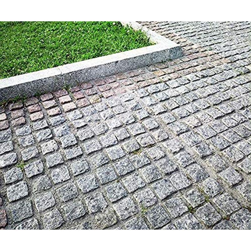 く日はお得 ピンコロ石 白御影 石 半丁 駐車場 花壇 縁石 花崗岩 白御影石ピンコロ 90x90x45 1 1kg 24個入り Supplystudies Com