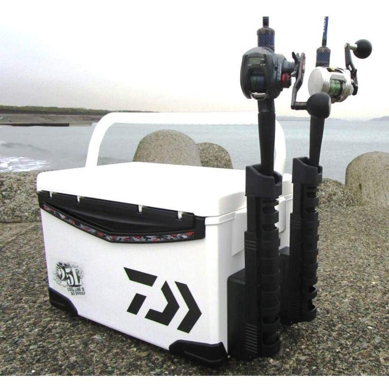 ダイワ(DAIWA) クーラーボックス クールラインα GF SU2500 ブラック 釣り ブラック DAIWA クーラーボックス クールラインα GF SU2500 釣り cm