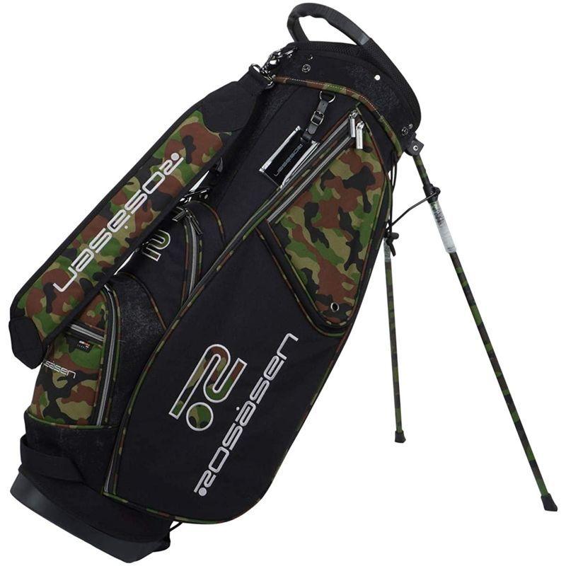 【24時間以内発送】 ロサーセン メンズ キャディバッグ スタンド ゴルフバッグ 9インチ ROSASEN 046-14201(19(黒)) 【OCQ6795278268】(23681円)