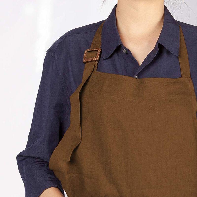 人気のファッションブランド フルエプロン リネンエプロン男性用 か 母の日父の日 機能的調理エプロン 胸当てエプロン 作業用 着脱簡単 オシャレ人気アイテム幅広いカラー エプロン Www Sustentec Com Br