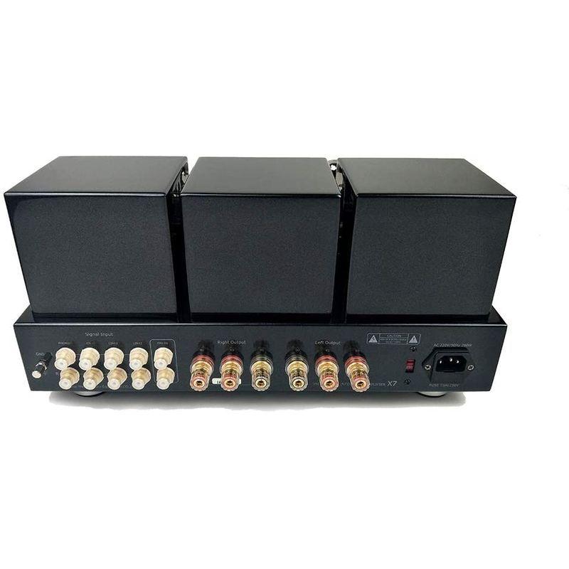 MUZISHARE X7 KT88 x4 真空管 プリメイン アンプ/Phono amp/イヤホン アンプ リモコン付き アップグレード版 MUZISHARE X7 KT88 x4 真空管 プリメイン アンプ/Phono amp/イヤホン アンプ リモコン付き アップグレード版
