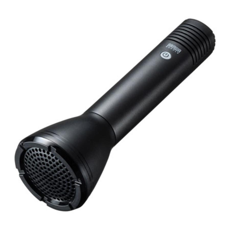 ハンドマイク型拡声器スピーカー MM-SPAMP11N : 123market Yahoo!店