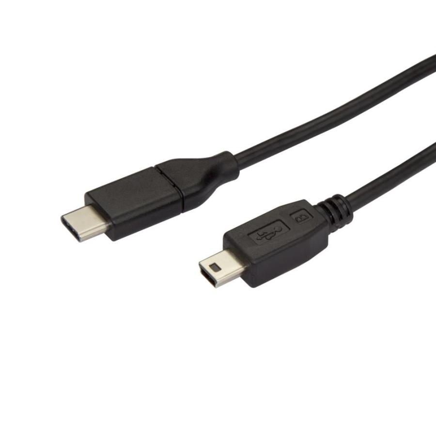 USB-C-USB mini-B ケーブル オス/オス 2m USB 2.0ケーブル USB2CMB2M | 