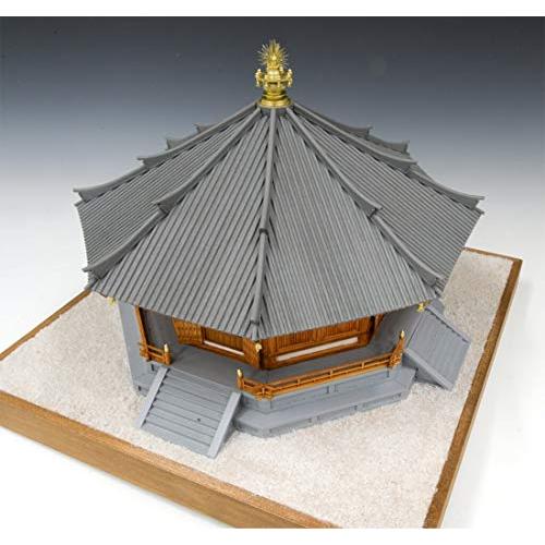 ウッディジョー 1/75 法隆寺 夢殿 木製模型 組み立てキット 