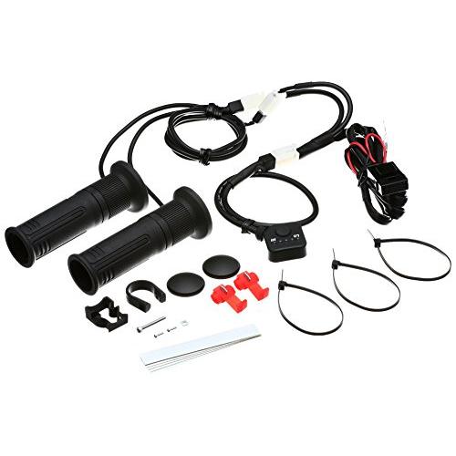 キジマ kijimaバイク バイクパーツ グリップヒーター GH08 120mm プッシュスイッチ 304-8203 標準ハンドル用22.2mm