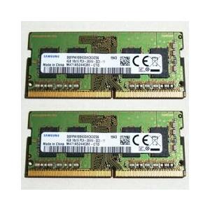 合計8GB Samsung 4GB 1Rx16 M471A5244CB0-CTD PC4-2666V-SC0-11 DDR4