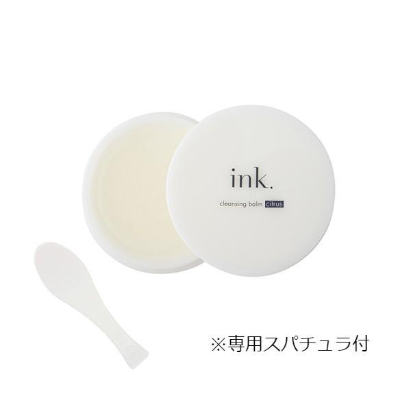 シトラスの香り クレンジング メイク落とし W洗顔不要 とろけるバーム  無添加 送料無料　ink. インク クレンジングバーム　シトラス　20g｜129｜04