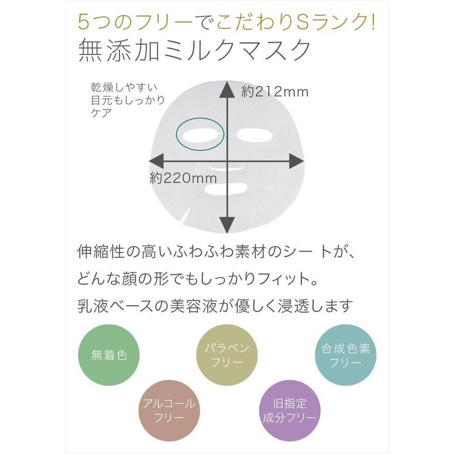 フェイスパック 10枚セット 超濃密 高保湿 ヒト型セラミド 乾燥肌 敏感肌 ふわふわ素材　ink. インク モイストミルクマスク  個包装タイプ　10枚 | ink.（スキンケア） | 07