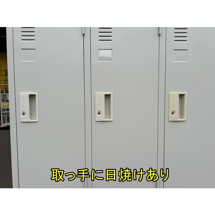 PLUS（プラス） （中古）（一部地域送料無料）プラス 6人用ロッカー 