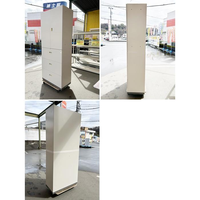 中古品 コクヨ 書庫 上下セット 上段鍵あり 下段鍵なし 販売中です