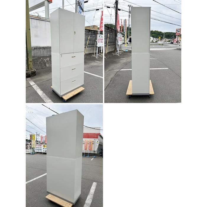 中古）（一部地域送料無料）ナイキ 書庫上下セット ※上下鍵なし 上 