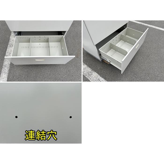中古）（一部地域送料無料）ナイキ 書庫上下セット ※上下鍵なし 上 