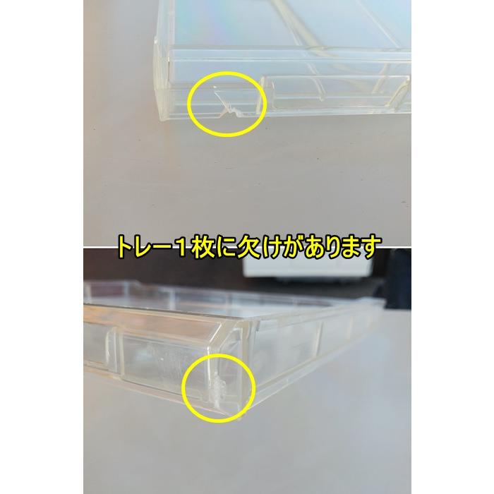 中古）（一部地域送料無料）クリアトレーキャビネット2列20段 A3横 