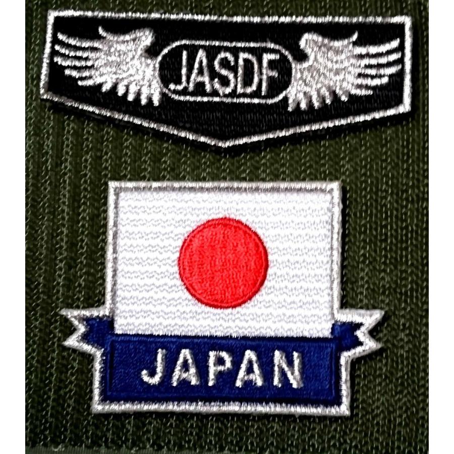 １２飛行隊刺繍入り　リバーシブルフライトジャンパーの画像