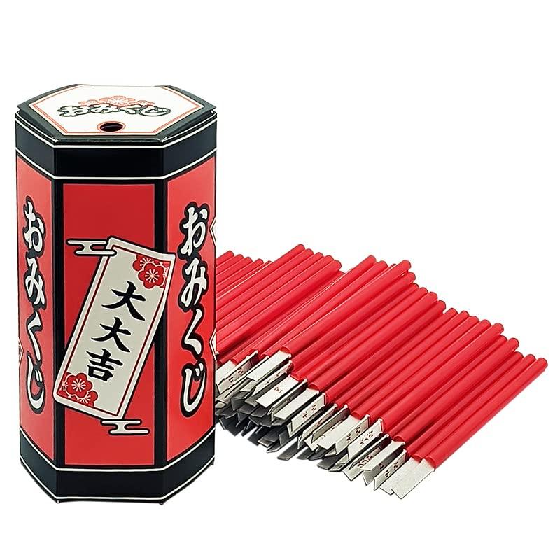 日本製 おみくじ 箱 くじ 100本セット 100人用