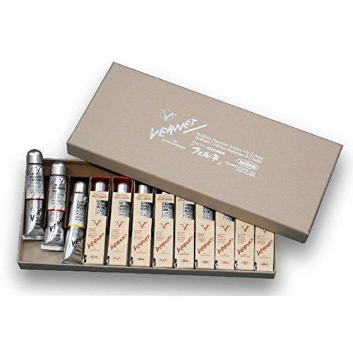 ホルベイン 高品位油絵具 ヴェルネ V192 20ml 12色紙箱セットII 11192