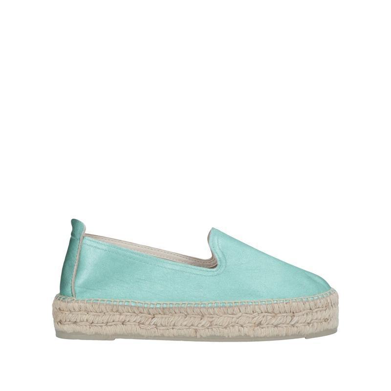 Maneb エスパドリーユ レディースファッション レディースシューズ ライトグリーン 予約販売