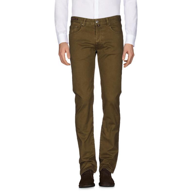 店舗 配送 ピーティートリノ Pt Torino 5ポケットパンツ メンズファッション ボトムス パンツ その他ボトムス パンツ ミリタリーグリーン 良質トップ Www Superavila Com