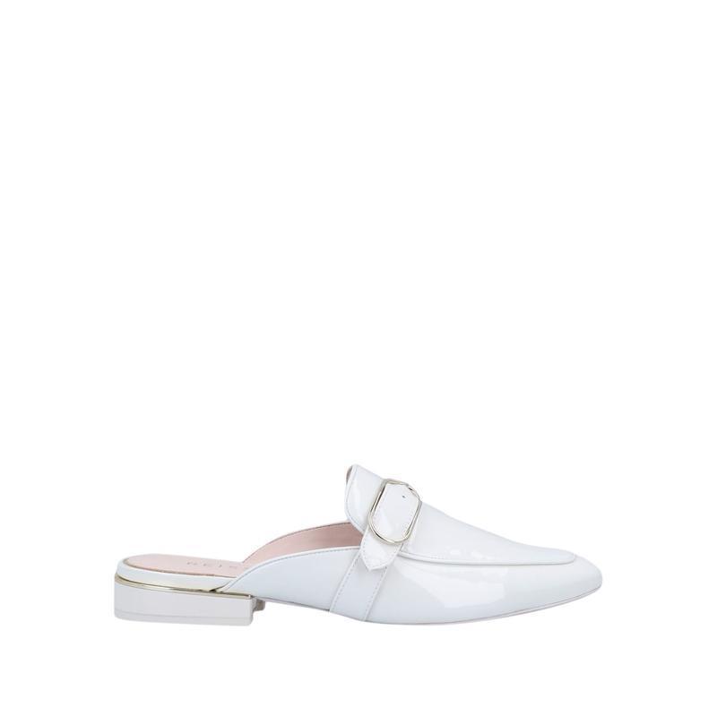 激安 リース Reiss ミュール サボサンダル レディースファッション レディースシューズ サンダル ミュール サンダル ホワイト サンダル サイズ Eu 39