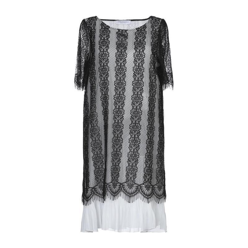 新作 Anna Rachele ミニワンピース ドレス レディースファッション ワンピース チュニック ワンピース ブラック 特別送料無料 Www Skylanceronline Com