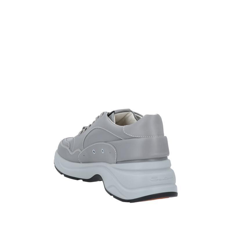 保障できる 送料無料キャンペーン実施中 全国一律 サントーニ グレー スニーカー メンズシューズ 紳士靴 メンズファッション スニーカー Santoni シューズ Meorboston Org
