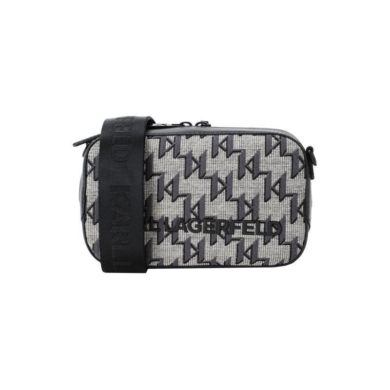 格安販売中 全国一律 送料無料キャンペーン実施中 アイボリー ボディバッグ メンズバッグ メンズファッション クロスボディバッグ Lagerfeld Karl カールラガーフェルド バッグ Vidaaguacate Com