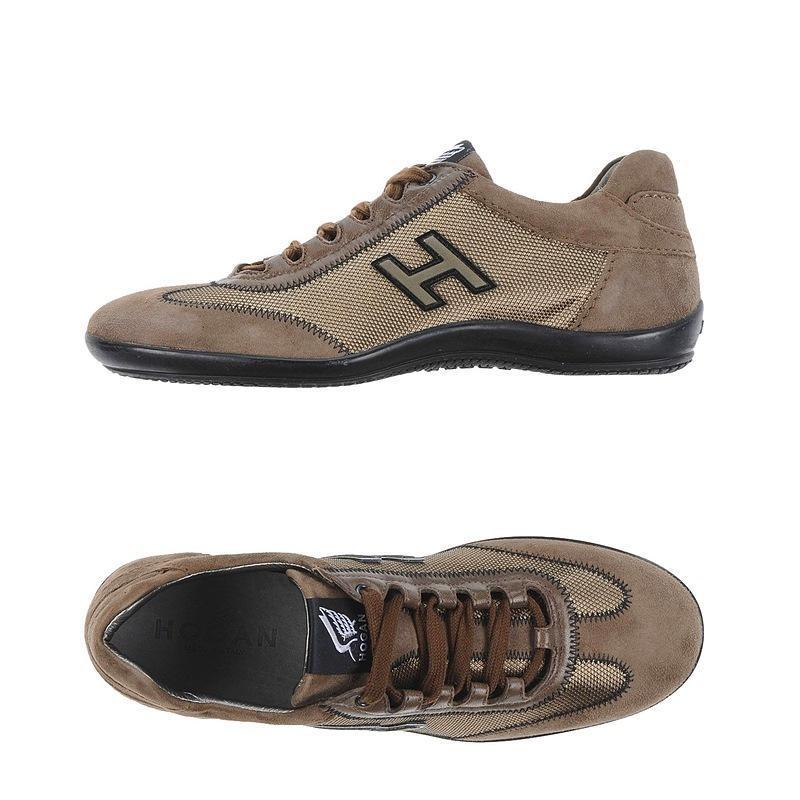 輝く高品質な Hogan ホーガン スニーカー レディースファッション レディースシューズ スニーカー カーキ 即日出荷 Www Skylanceronline Com