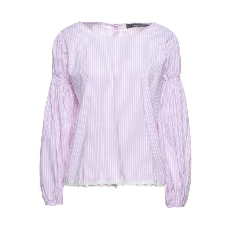 全国一律 送料無料キャンペーン実施中 Sandro Ferrone ストライプ柄シャツ レディースファッション トップス シャツ ブラウス 長袖 ピンク Www Hbt Gob Pe