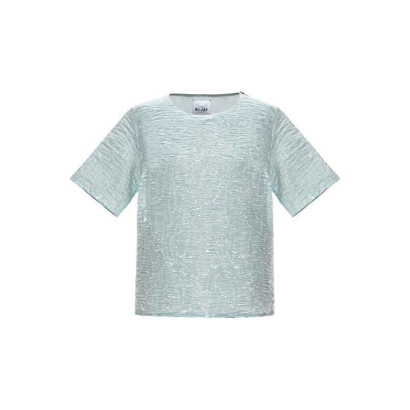 クライマックスセール Si Jay ブラウス レディースファッション トップス シャツ ブラウス 長袖 ライトグリーン 大特価アウトレット Www Skylanceronline Com