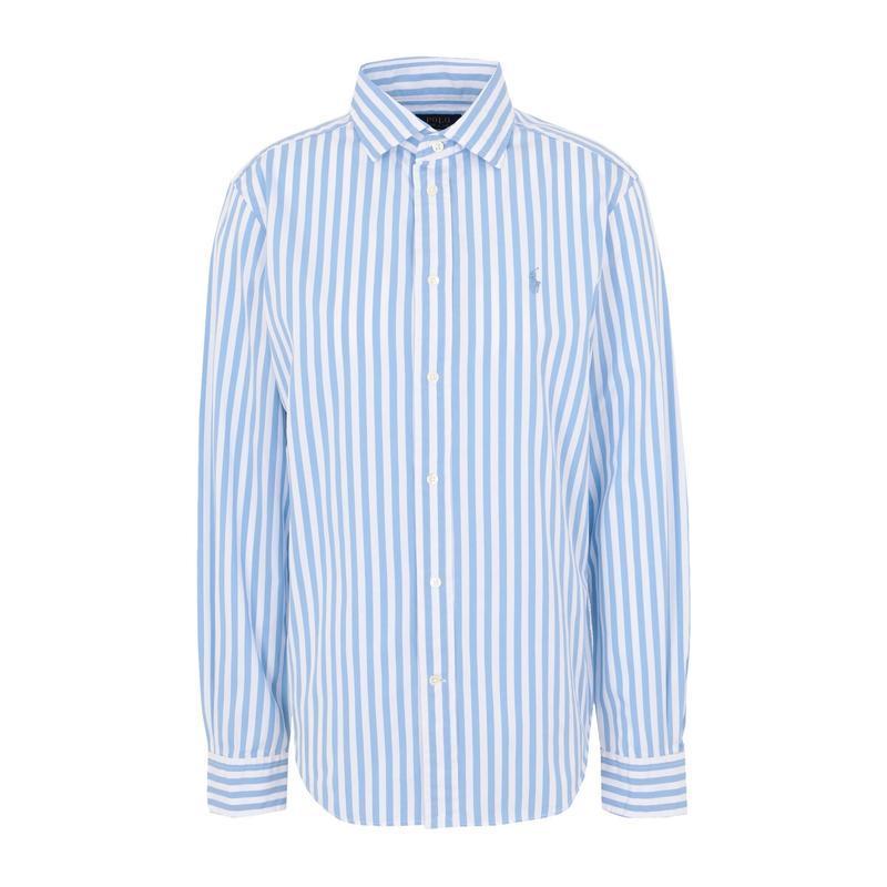 ポロ ラルフ ローレン Polo Ralph Lauren ストライプ柄シャツ レディースファッション トップス シャツ ブラウス 長袖 スカイブルー 796f6f78ff0301 1440 通販 Yahoo ショッピング
