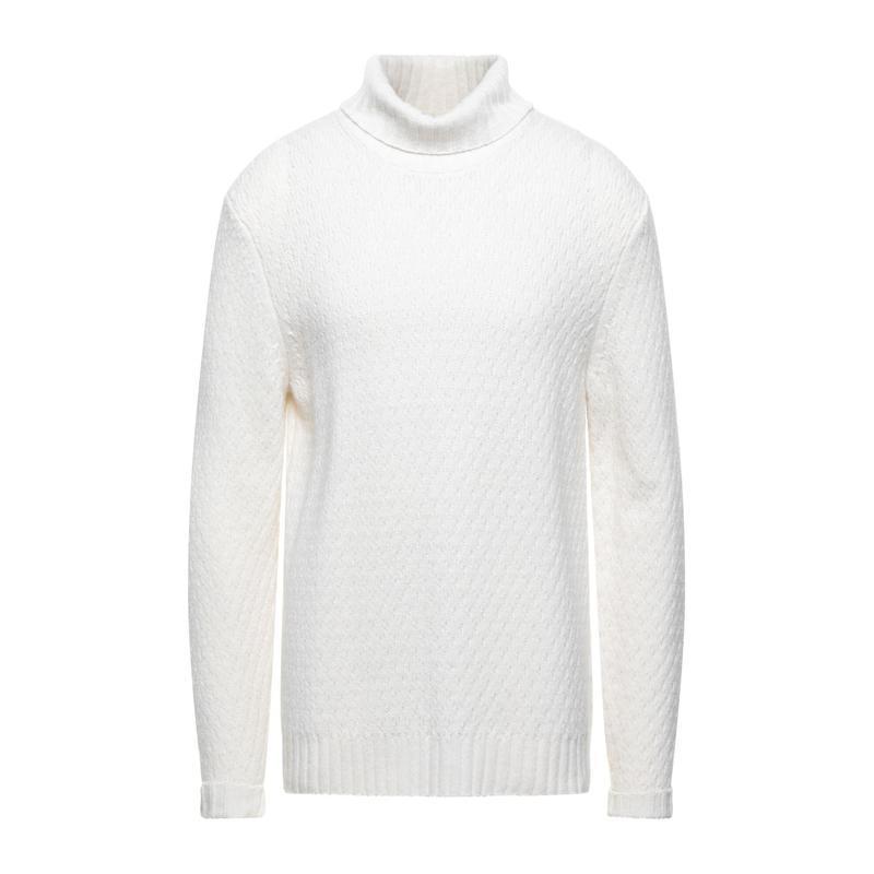 安い 買う なら Domenico liente タートルネック メンズファッション トップス トレーナー アイボリー 高品質 Www Superavila Com
