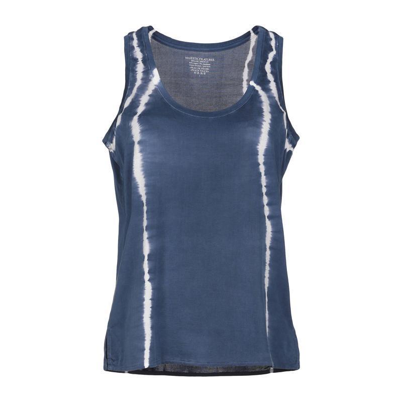 お1人様1点限り Majestic Filatures タンクトップ レディースファッション トップス タンクトップ ブルーグレー 春夏新色 Cepici Gouv Ci