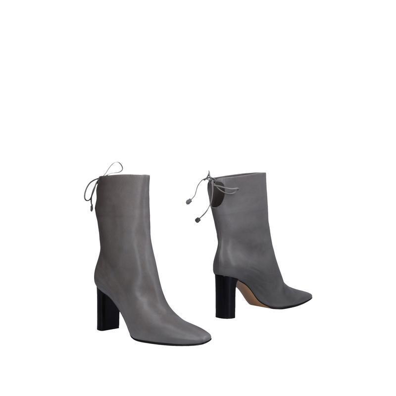 最適な材料 The Row ショートブーツ レディースファッション レディースシューズ ブーツ その他ブーツ グレー 安心の日本製 Irarrazaval Inalcopromociones Cl