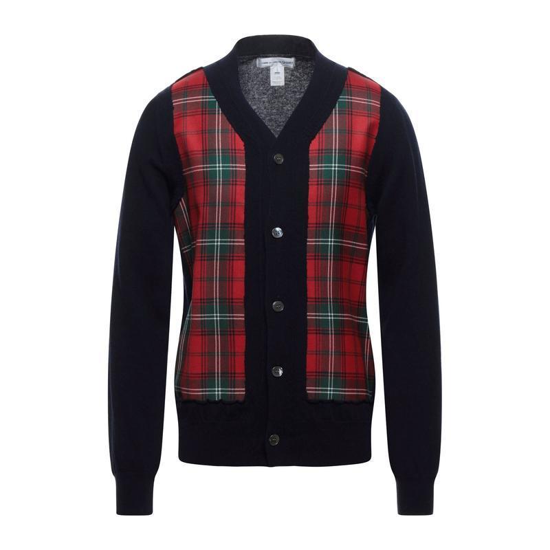 絶対一番安い Comme Des Garcons Shirt コムデギャルソン シャツ カーディガン メンズファッション トップス カーディガン ダークブルー 最適な価格 Habitat Jeunes Normandie Fr