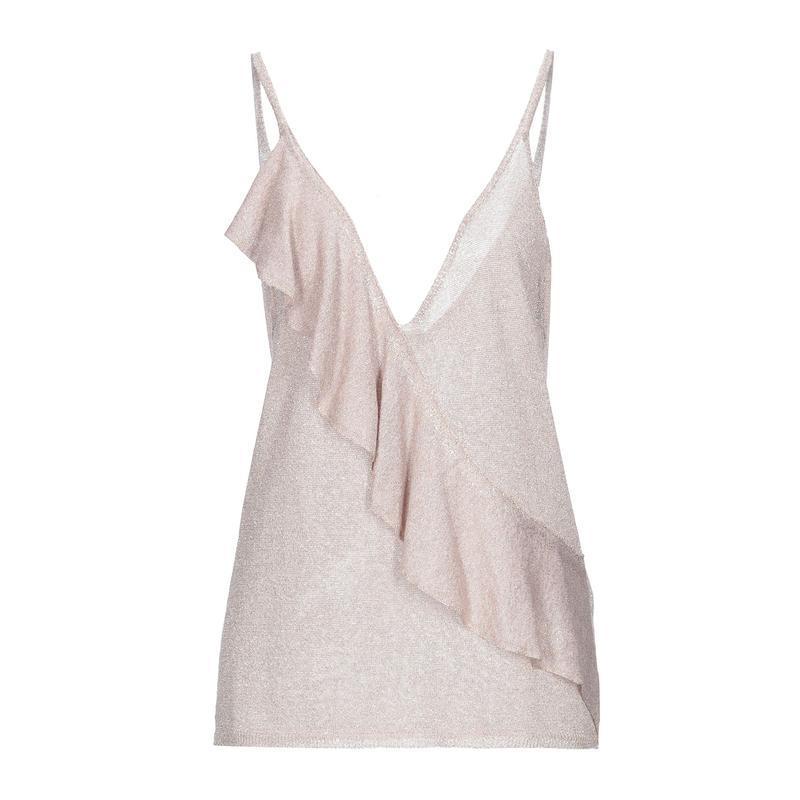 正規店仕入れの Liu Jo キャミソール レディースファッション 下着 靴下 部屋着 キャミソール タンクトップ ベージュ 最新の激安 Www Cepici Gouv Ci