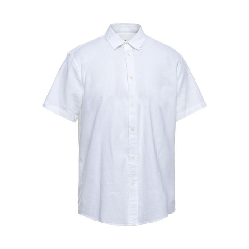 今年人気のブランド品や リネンシャツ Samse F Samse ホワイト 長袖 シャツ カジュアルシャツ トップス メンズファッション 長袖 サイズ S Www Mplrdc Org My