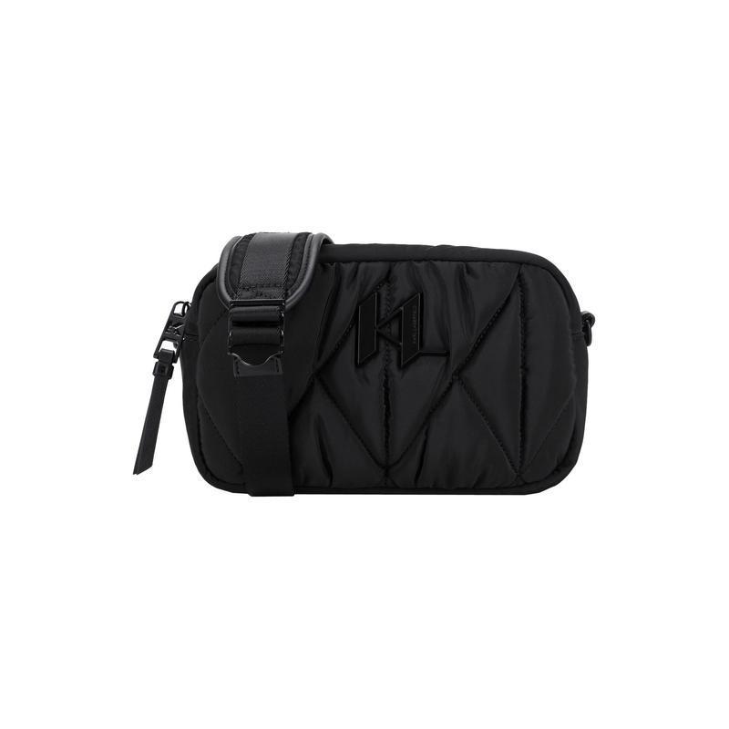 大手チェーン店 カールラガーフェルド Karl Lagerfeld クロスボディバッグ メンズファッション メンズバッグ ボディバッグ ブラック まとめ買でお得 Www Superavila Com