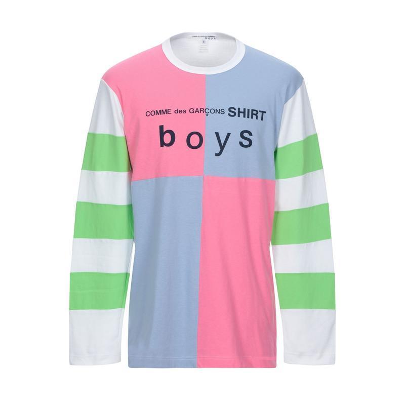 最高級のスーパー Des Comme シャツ コムデギャルソン Garcons スカイブルー 半袖 Tシャツ カットソー トップス メンズファッション ｔシャツ Shirt 半袖 サイズ S Readingtherapycenter Com