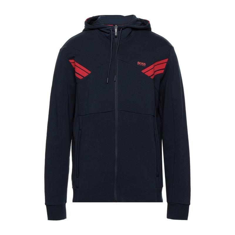 ファッションの メンズファッション スウェット Boss Hugo Boss ヒューゴボス ボス ダークブルー ジャージ スウェットトップス ジャージ スウェット ジャージ スウェットトップス サイズ Xl Pathwaysfl Org