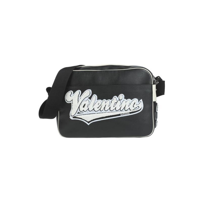 Valentino Garavani メンズ ショルダーバッグ メッセンジャーバッグ 鞄 ブラック Blusquare Org