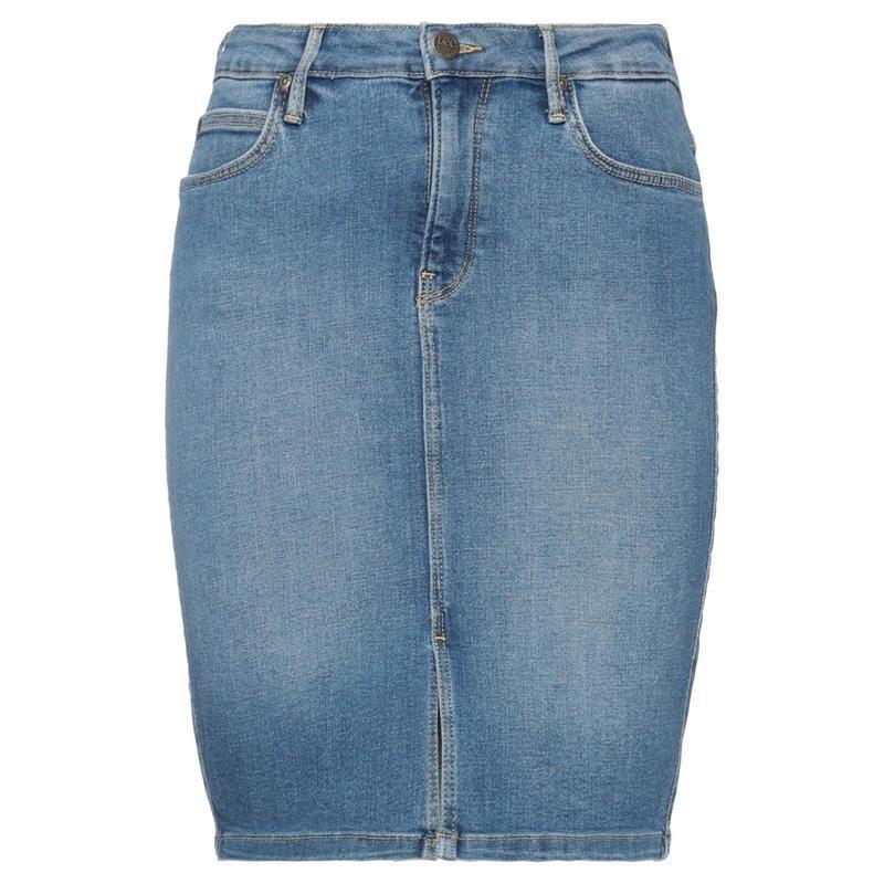 お気に入り デニムスカート Lee リー ブルー ジーンズ デニム ボトムス レディースファッション ジーンズ デニム サイズ 28 Binghamtonhots Com