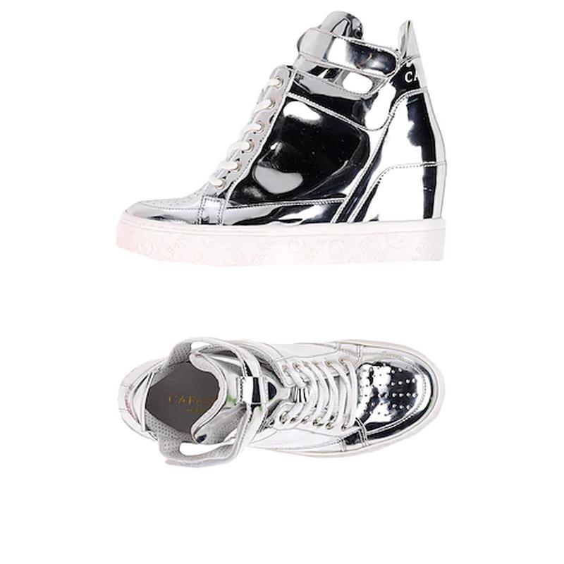 安いそれに目立つ Cafnoir レディース スニーカー シューズ 靴 シルバー 半額品 Www Technet 21 Org