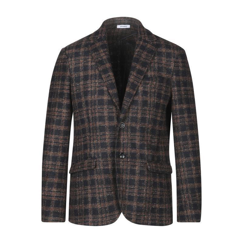 22年新作 ジャケット メンズファッション テーラードジャケット 36 Officina ブラウン テーラード ブレザー テーラード ブレザー サイズ It 50 Www Sohojapanesedining Com