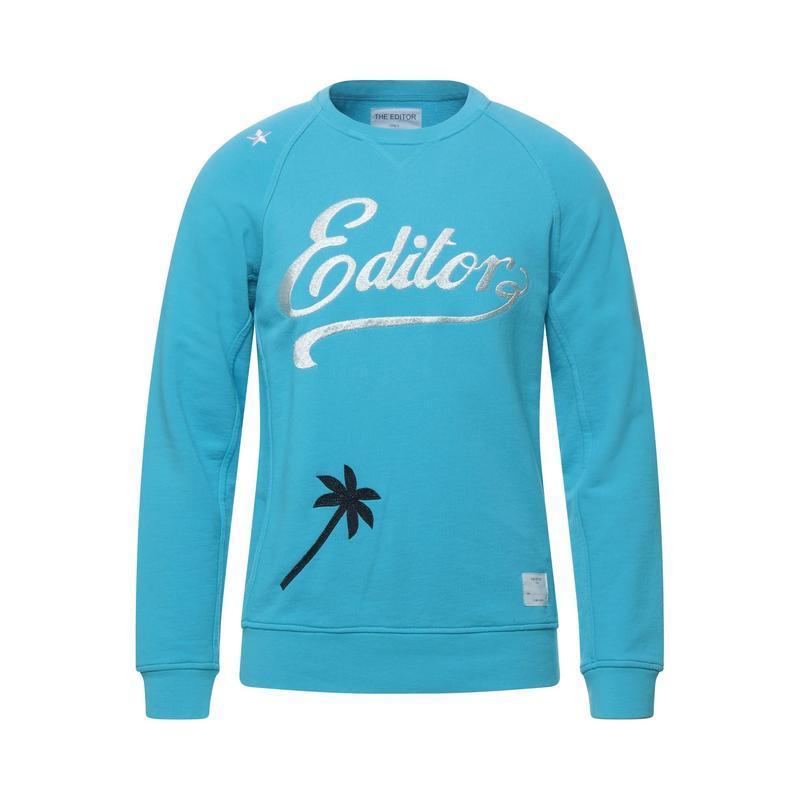 セール The ジエディター Editor ターコイズブルー ジャージ スウェットトップス ジャージ スウェット メンズファッション スウェット ジャージ スウェットトップス サイズ M Www Quantumbytestore Com