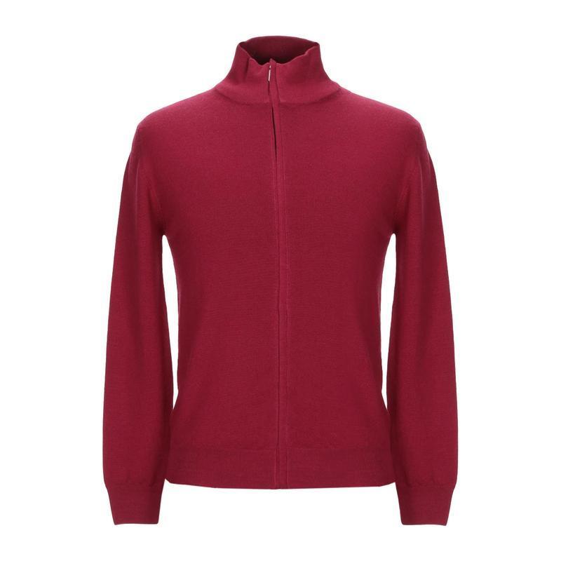 メーカー包装済 Cruciani カーディガン メンズファッション トップス カーディガン ボルドー 最新の激安 Lewisfamilyinsurance Com