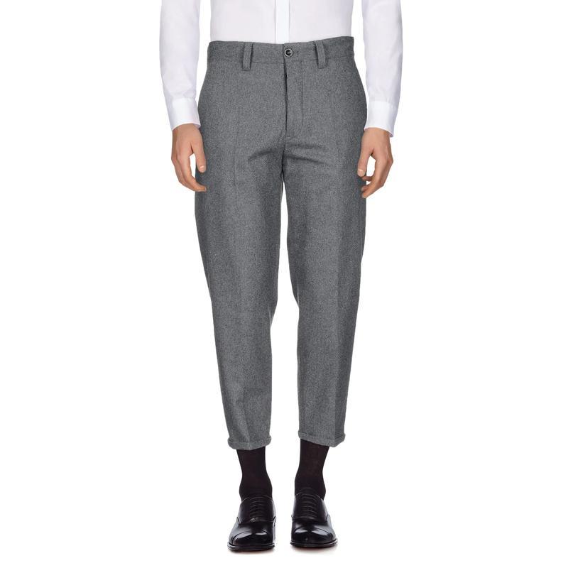 ピーティーゼロウーノ Pt01 メンズ クラシック パンツ ボトムス パンツ グレー Www Fcekano Edu Ng