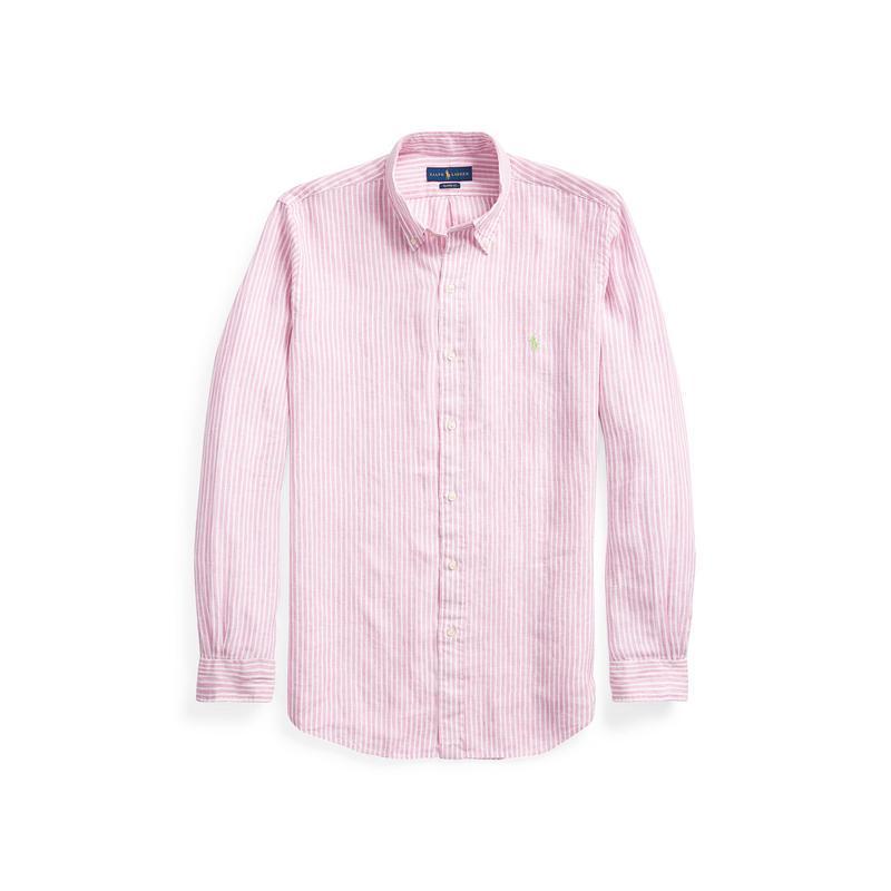 ポロ ラルフ ローレン Polo Ralph Lauren ストライプ柄シャツ メンズファッション トップス シャツ カジュアルシャツ 長袖 ピンク 796f6f78qv 1440 通販 Yahoo ショッピング