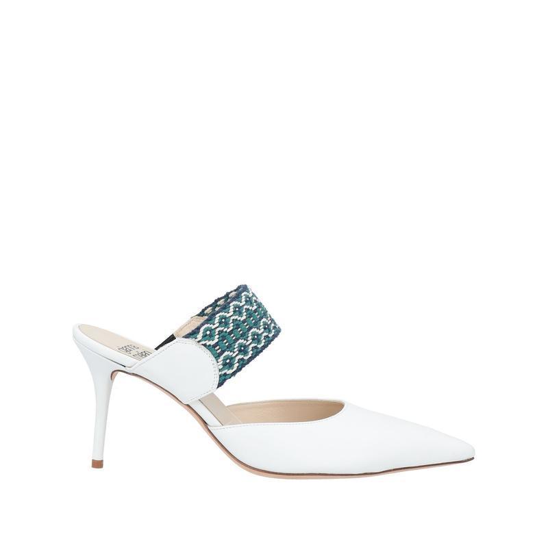 超人気の Gianna ホワイト サンダル サンダル ミュール レディースシューズ レディースファッション ミュール サボサンダル Meliani サンダル サイズ Eu 40 Pathwaysfl Org