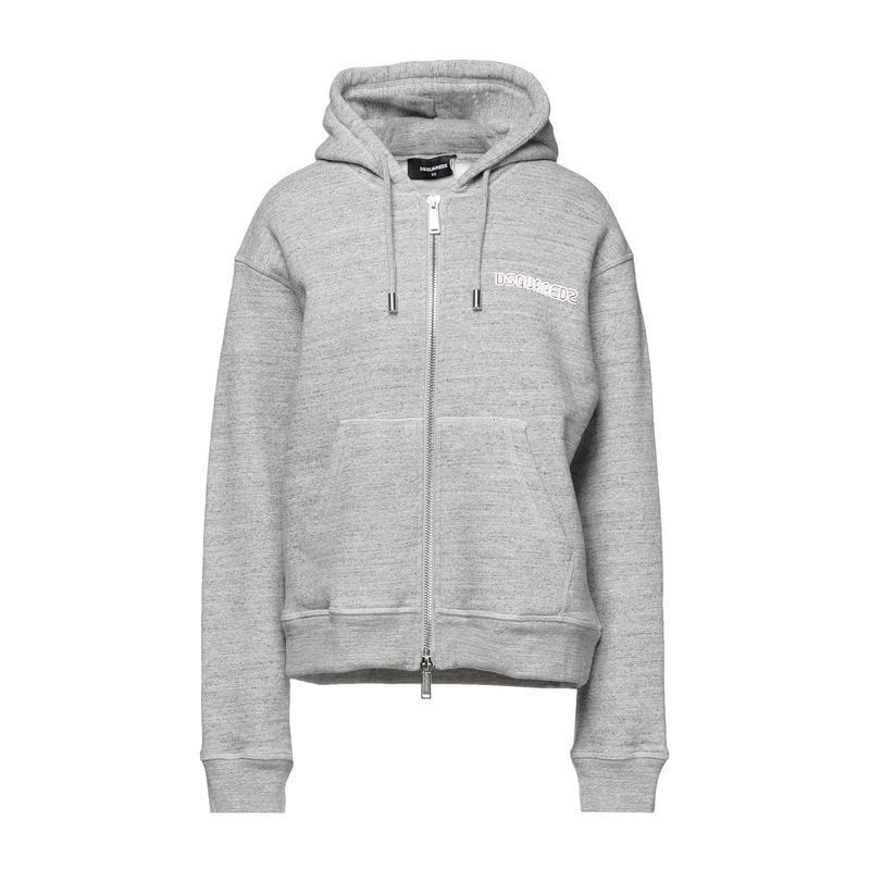 スウェット レディースファッション ジャージ スウェットトップス ライトグレー Dsquared2 796f6f78rw 1440 ジャージ スウェット