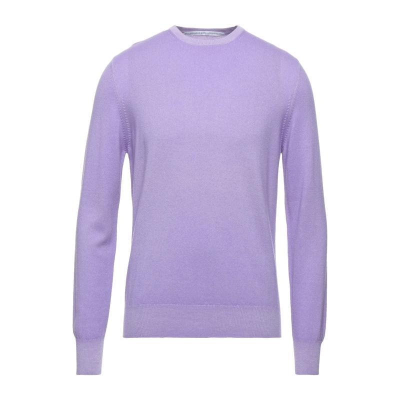 贅沢屋の ベルウッド Bellwood ライトパープル ニット セーター トップス メンズファッション カシミヤニット ニット セーター サイズ It 50 Cienciadigitaleditorial Com